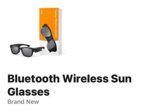 #034 Wireless Sunglasses