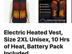 #038 Electric Heated Vest